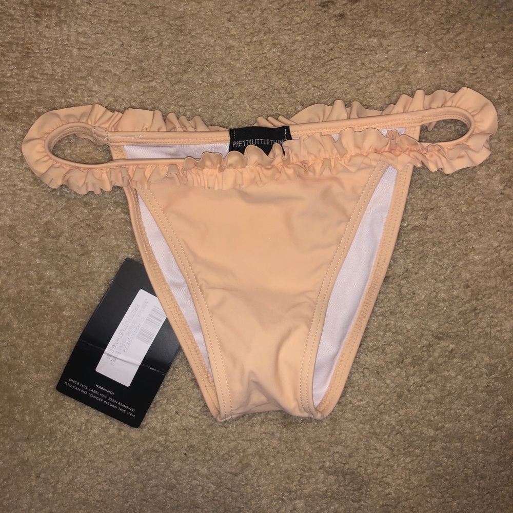 Peach Colored Bikini Bottoms